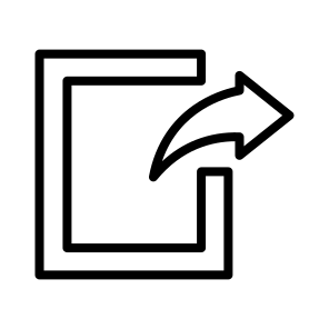 Export,arrow,arrows,shortcut,ui icon