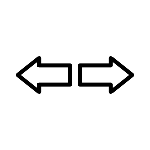 Left Right,arrow,direction,arrows,direction Arrow icon