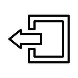 Log Out,exit,go Out,get Out,right Arrow icon