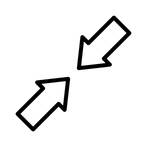 Minimize,direction,arrows,orientation,interface icon