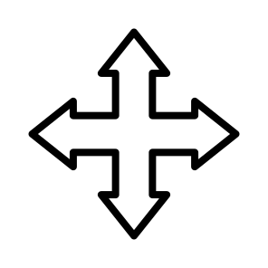 Move,direction,arrows,interface,orientation icon