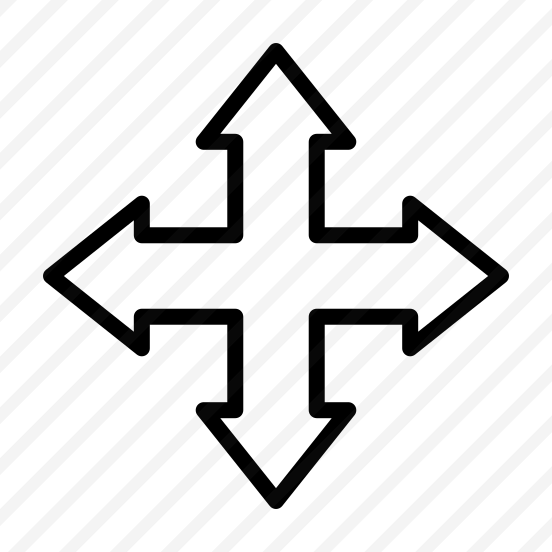 Move,direction,arrows,interface,orientation preview