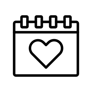 Calendar, Date, Schedule, Plan, Days, Months, Organize, Events, Time icon