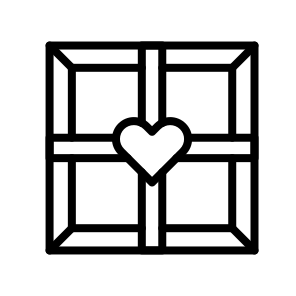 Chocolate Box, Sweets, Treat, Gift, Assortment, Candy, Cocoa, Confectionery, Present icon