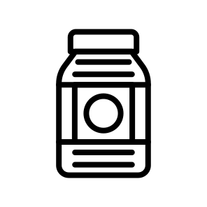 Jar, Container, Glass, Storage, Preserve, Seal, Food, Jam, Lid icon