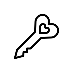 Key, Unlock, Access, Lock, Security, Entrance, Object, Metal, Open icon