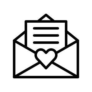 Love Message, Note, Text, Communication, Affection, Words, Express, Sentiment, Heartfelt icon