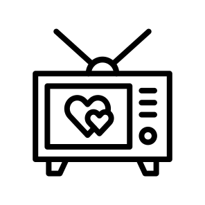 Romantic Movie, Love, Film, Cinema, Affection, Relationship, Emotion, Sentiment, Story icon