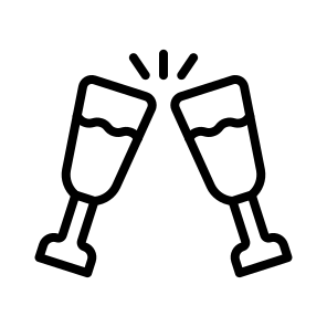 Alcoholic Drink,alcohol,glasses,wine,food And Restaurant icon