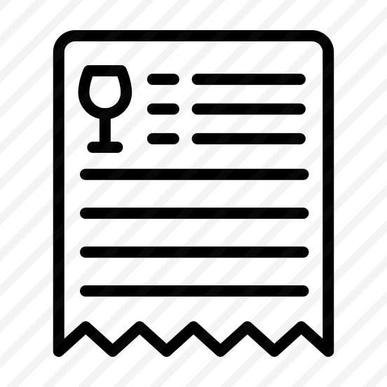 Bill,invoice,food And Restaurant,bar,drink preview