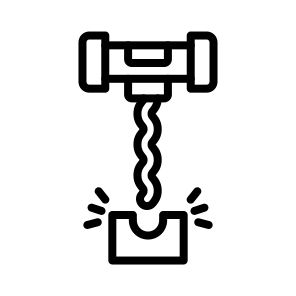 Corkscrew,food And Restaurant,tools And Utensils,opener,bottles icon