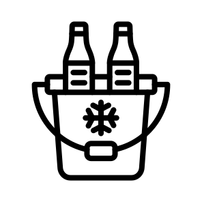 Ice Bucket,beer,bucket,bottles,drink icon