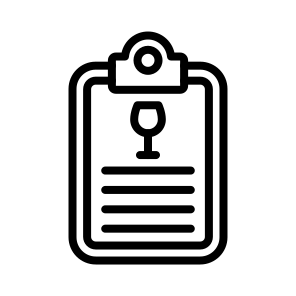 List,wine,wine Menu,food And Restaurant,alcoholic Drinks icon
