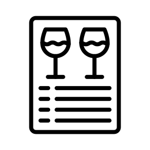 Menu,wine Menu,wine,menu,alcoholic Drink icon