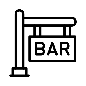 Signboard,signage,bar,sign,signalling icon