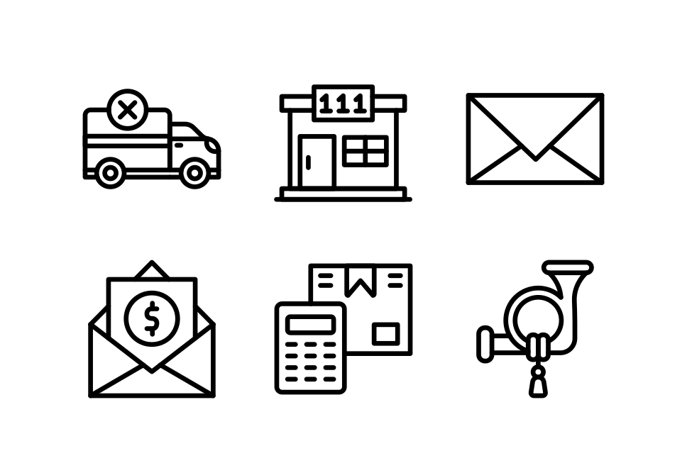 Postal Service Large Set Preview