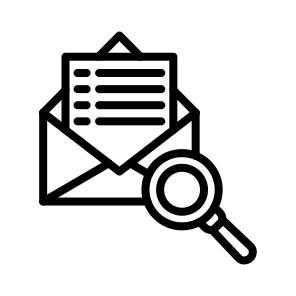 Letter Scanning, Scan, Digital, Image, Copy, Record icon