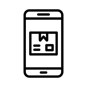 Package Notification, Alert, Delivery, Tracking, Update, Notice icon