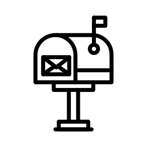 Po Box, Postal, Mailbox, Delivery, Post Office, Address icon
