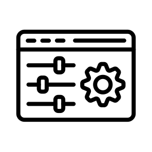 Configuration,web Management,adjustment,seo And Web,gear icon