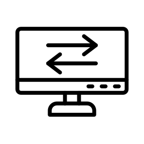 Data Transfer,screen,transfer Data,technology,transfer icon
