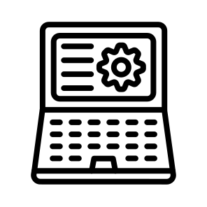 Information Management,technical Support,support,setting,laptop icon