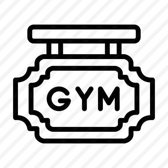 Gym Board,gym,signage,hanging,signaling preview