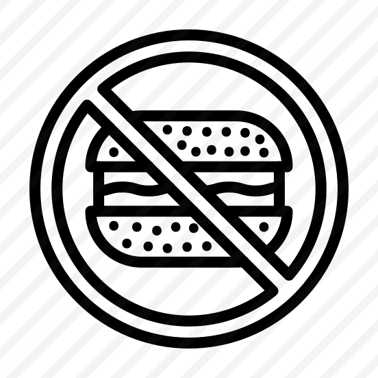 No Food,no Eating,no Junk Food,forbidden,no Burger preview