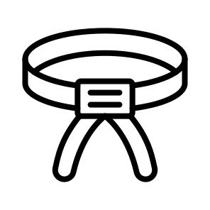 Ribbon,black Belt,karate,sports And Competition,martial Arts icon