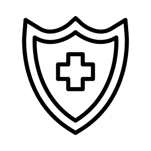 Shield,protection,security,medical,healthcare icon