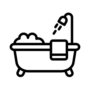 Bathtub,bathroom,furniture And Household,hygiene,clean icon