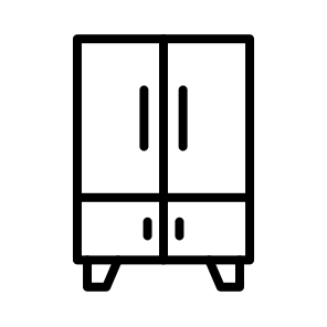 Cupboard,closet,furniture,furnitures And Household icon