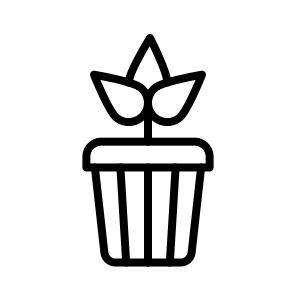 Plant Pot,nature,pot,plant,gardening icon