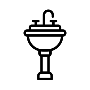Sink,bathroom,washbasin,furniture And Household,basin icon