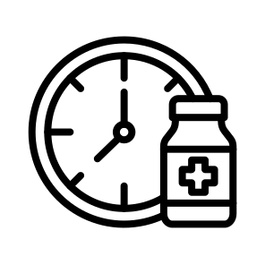 Clock,routine,pills,healthcare And Medical,time icon