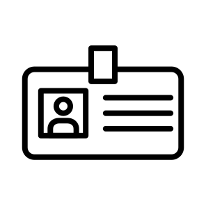 Identification,id Card,identity,intern,pass icon