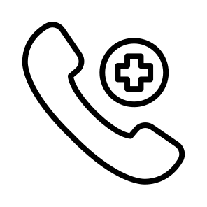 Phone Call,phone,call,hospital,medical icon