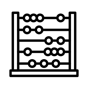 Abacus,abacus Toy,calculating,maths,education icon