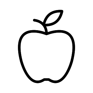 Apple,fruit,diet,healthy Food,education icon