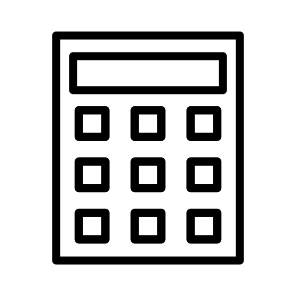 Calculator,calculate,calculation,maths,technology icon