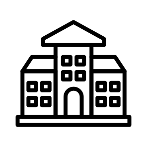 School,high School,education,college,building icon