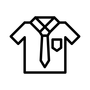 Uniform,suit,sweatshirt,shirt,school Shirt icon