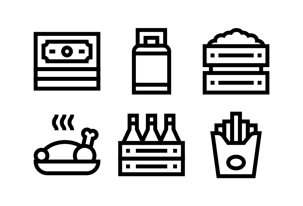 Food Delivery Large Set Preview