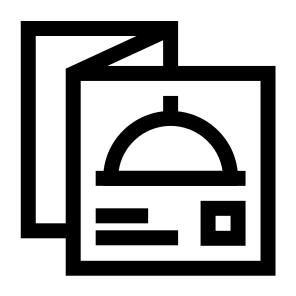 Food Menu, Food, Menu, Restaurant, Dining, Options, Choices, Cuisine, List icon