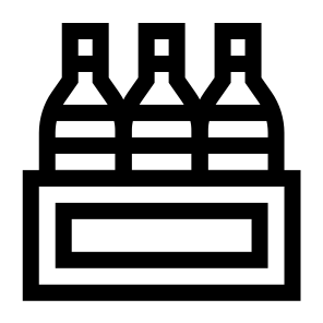 Wine Box, Wine, Box, Beverage, Container, Alcohol, Drink, Crate, Packaging icon