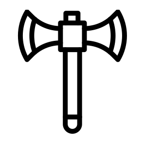 Axe,weapon,weapons,miscellaneous,tool icon