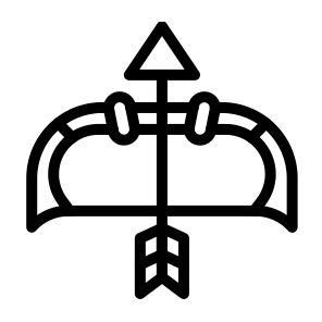 Bow,bow And Arrow,weapon,miscellaneous,weapons icon