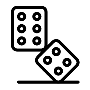 Dice,sports And Competition,bet,gaming,dices icon