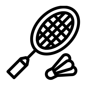 Feather,badminton,leisure,rackets,sports icon