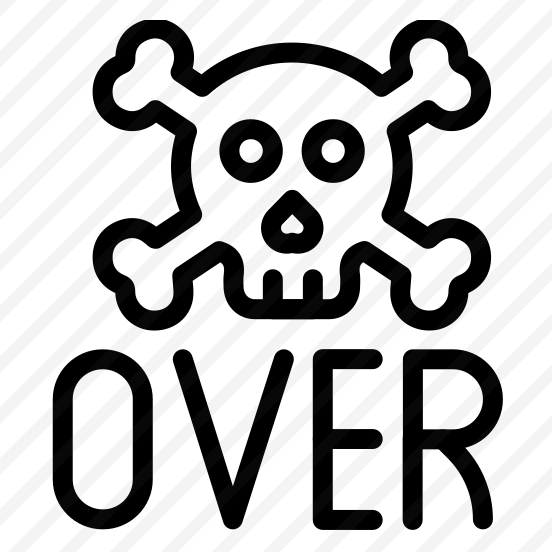 Game Over,video Game,game Console,gamer,skull preview